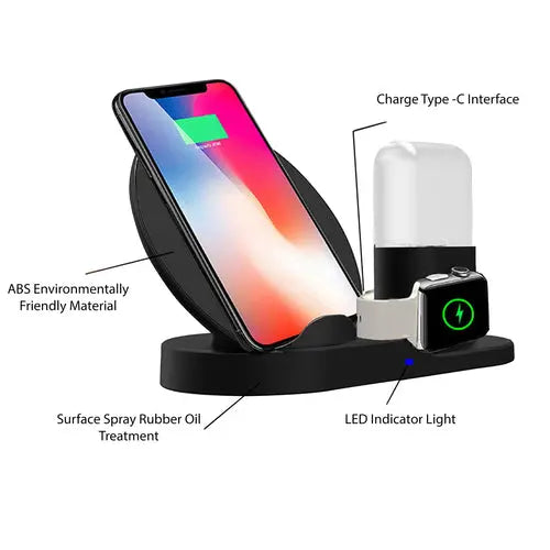 Apple's 3 in 1 Wireless Charging Station for iPhone, IWatch 