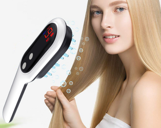 Electric Head Massager Magnetic Therapy Hair Growth Comb 