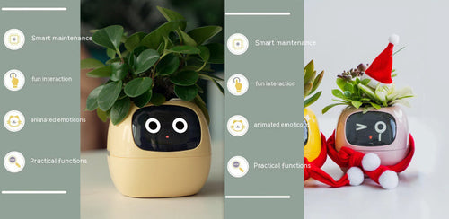 Smart Planter Endless Fun Over 49 Rich Expressions 7 Smart Sensors And - 