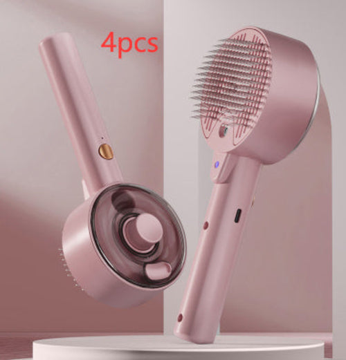 Animal Hair Remover Brush Dog And Cat Steam Brush Pet Self Cleaning 