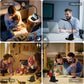 Desk Lamp, LED Desk Lamps for Home Office, Wireless Charger Small Desk 
