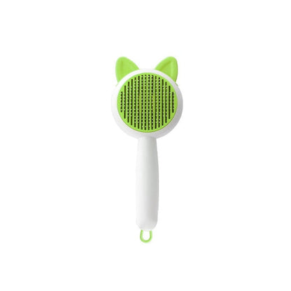 Pet Dog Brush Cat Comb Self Cleaning Pet Hair Remover Brush For Dogs 