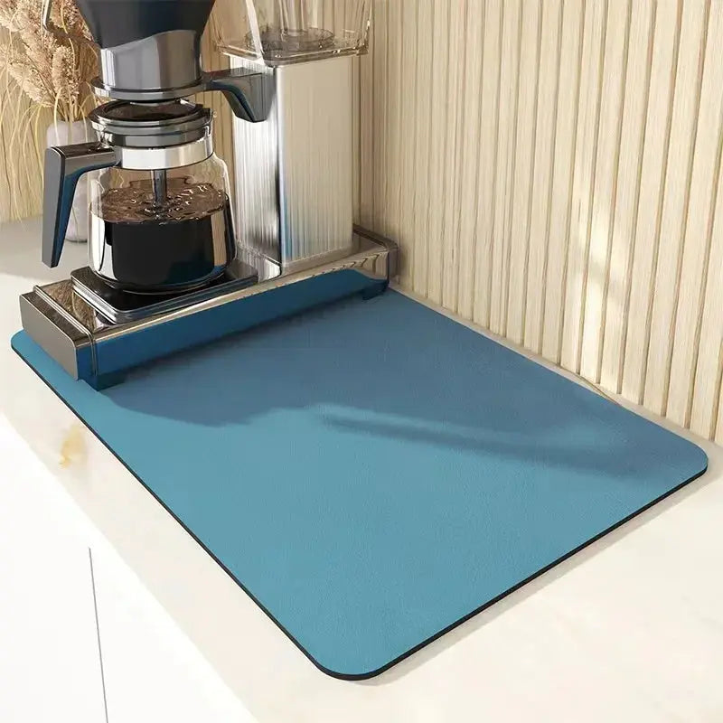 VIKAMA 30X40CM Diatomite Coffee Placemats Individual Table Placemats Placemat Table Kitchen Absorbent Mat Mini Rug No BrandLK