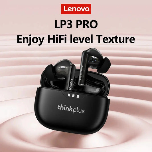 100% Original Lenovo Headphones Wireless Bluetooth 5.2 Earbuds HiFi Stereo Noise Reduction Headphones Touch Control 250mAH New 