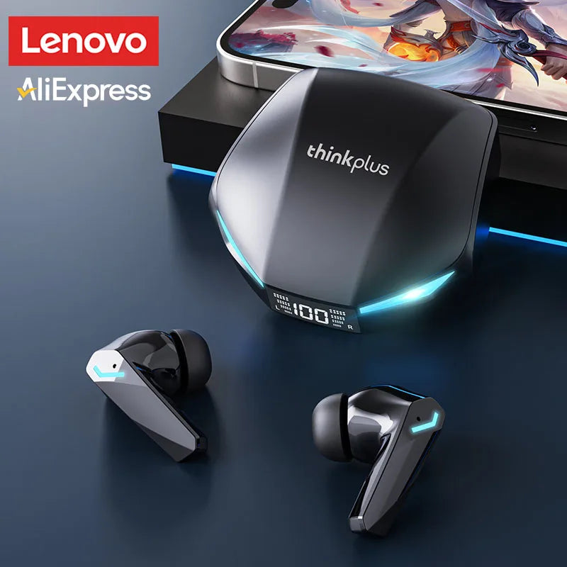 GM02 Bluetooth 5.3 Earphones Sports Headset Wireless In-Ear Gaming with Mic Dual Mode Music Headphones New - No BrandLK