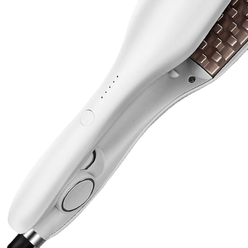 3D Grid Corn Perm Splint Professional Fluffy Ceramics Hair Curler Wave 