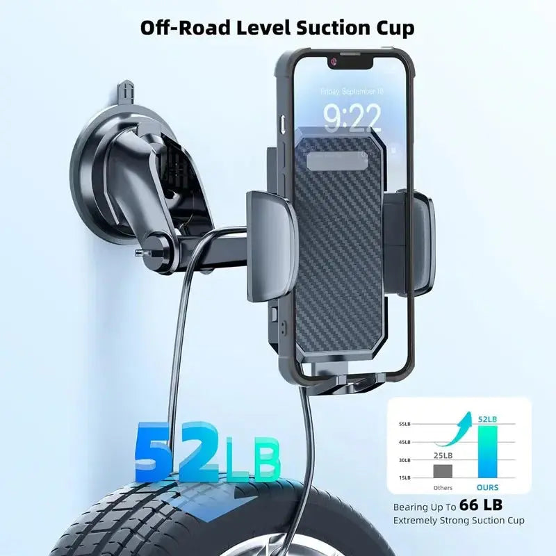 NEW Universal Sucker Car Phone Holder 360° Windshield Car Dashboard Mobile Cell Support Bracket for Smartphones No BrandLK