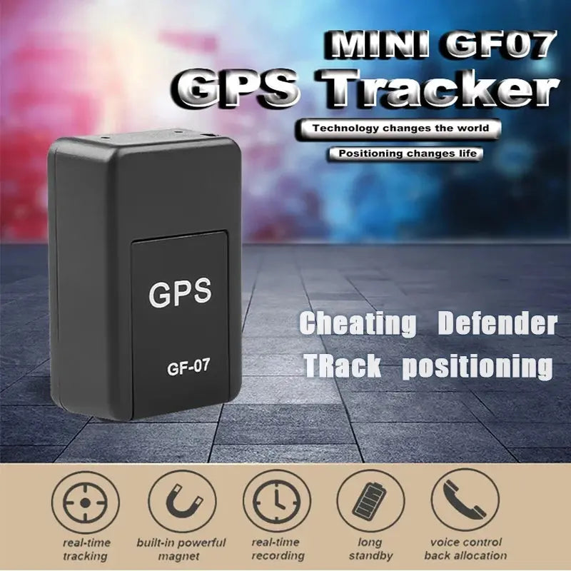GPS Positioner GF-07 Accurate and Convenient Small Positioner Easy to Install in Car Vehicles Remote and Accurate Positioning Mo 