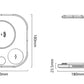 New Three-in-one Wireless Magnetic Charger 15W Fast Charging 