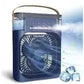 Portable 3 In 1 Fan AIr Conditioner Household Small Air Cooler LED Night Lights Humidifier Air Adjustment Home Fans Dropshipping