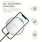 30W Wireless Charger For iPhone 15 14 13 12 X Pro Max Induction Fast Charging Pad Dock Station For Samsung S23 S22 Xiaomi Huawei No BrandLK