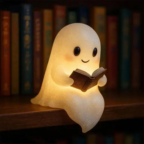 Cute LED Ghost Night Light Children's Nightlight Gift Bedside Sleep 