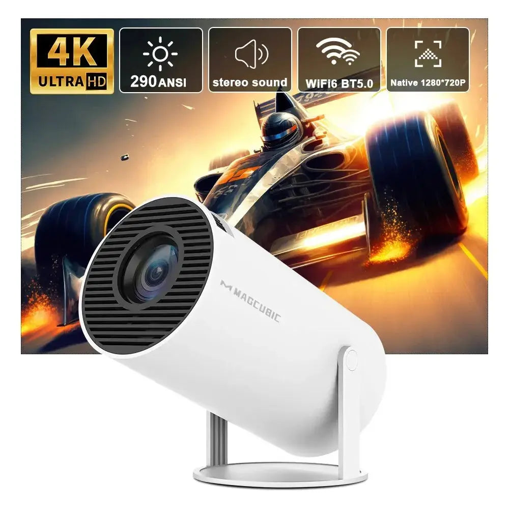 Magcubic HY300 Pro 4K Projector – Home & Outdoor Cinema No BrandLK