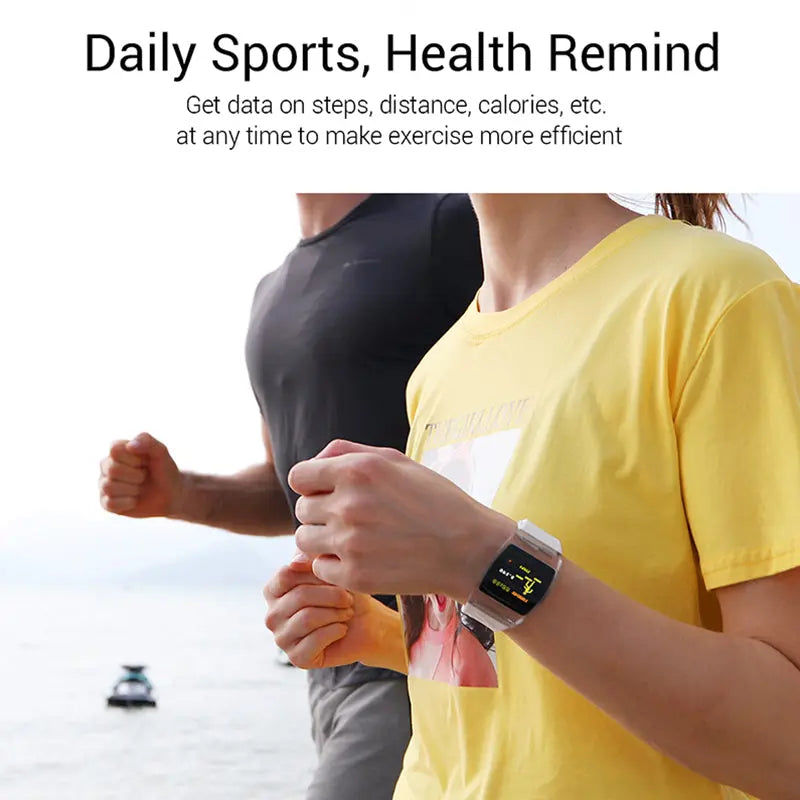 Smart Watch Health Monitoring Arc Glass Bracelet 