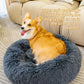 Pet Beds for Cats Dog Bed Washable Anti Anxiety Fluffy Dog Bed 