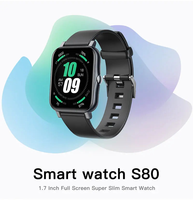 Full Screen IP68 Waterproof Ultra-Thin Smartwatch 