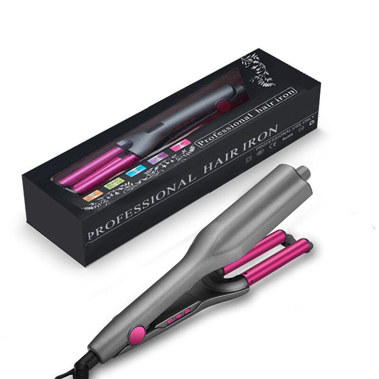 Professional Hair Curler Waves Hair Styler 3 Barrels Adjustable Size 