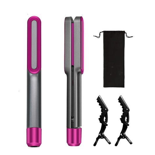 Professional Hair Iron For Thick  2 In 1  Straightener Styling Tools 