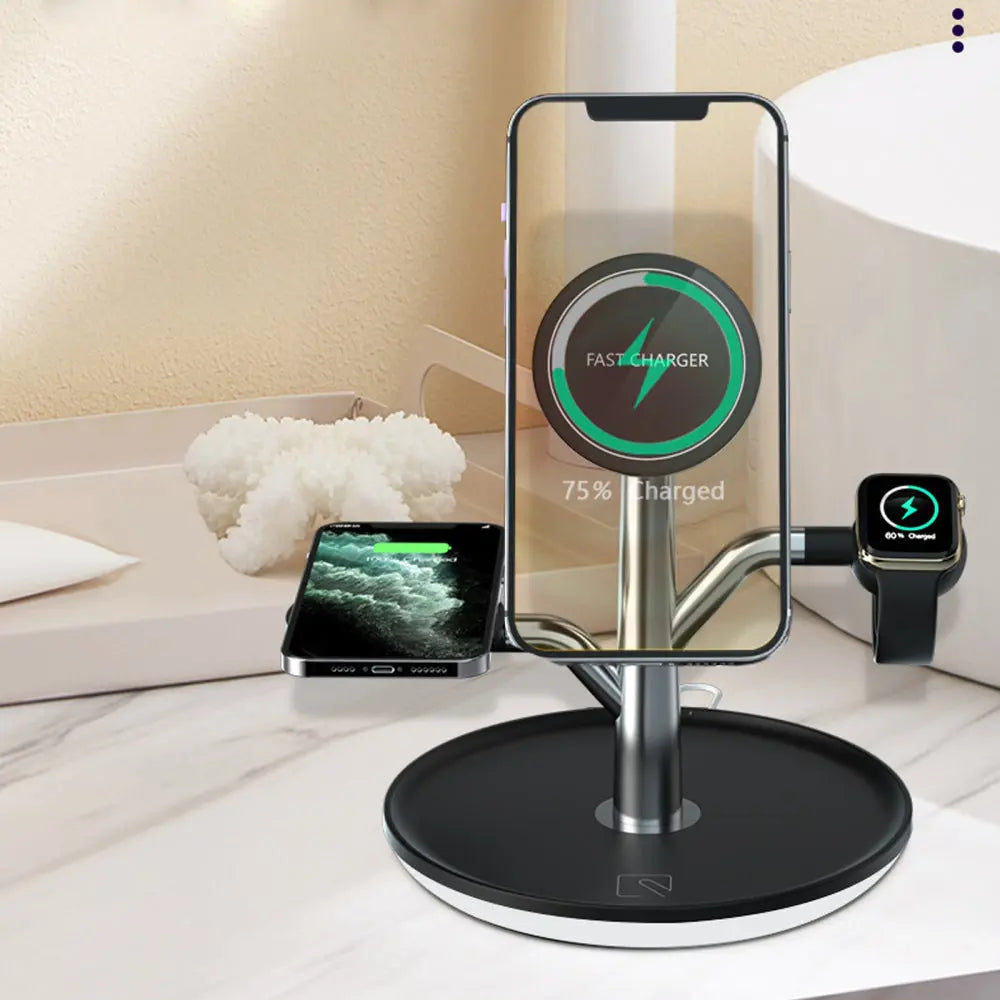 Universal Wireless Charging Stand for Iphone Apple Watch Airpods 