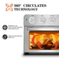 Stainless Steel Air Fryer Toaster Oven Countertop Oven 