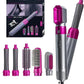 5 In 1 Multifunctional Hot Hair Brush With Dryer & Hair Curler Less 