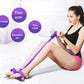 Portable Fitness Resistance Band with Pedal 