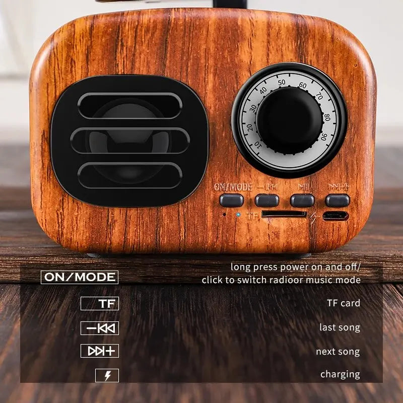 Retro Bluetooth Speaker 
