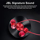JBL LIVE100 3.5mm Wired Earphones Stereo Sound Line Control 