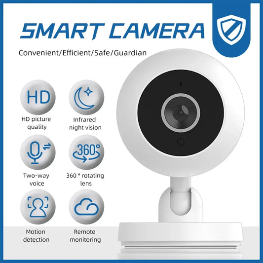HD 1080P Smart Wifi Camera Network Home Security Camera 360° Rotate 
