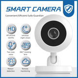 HD 1080P Smart Wifi Camera Network Home Security Camera 360° Rotate 