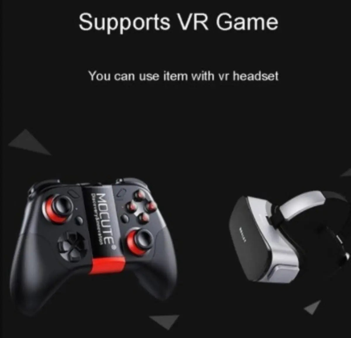 Dragon VR Gaming 3D Stereo Headset with Bluetooth Gaming Controller 