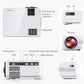 LCD Video Projector with Carrying Case HD Projector Mini Projector 