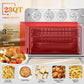 Stainless Steel Air Fryer Toaster Oven Countertop Oven 