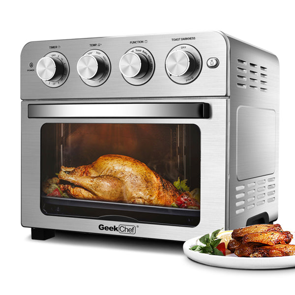 Stainless Steel Air Fryer Toaster Oven Countertop Oven 