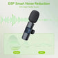 Wireless Lavalier Microphone – Clip-On Mic with Noise Reduction 