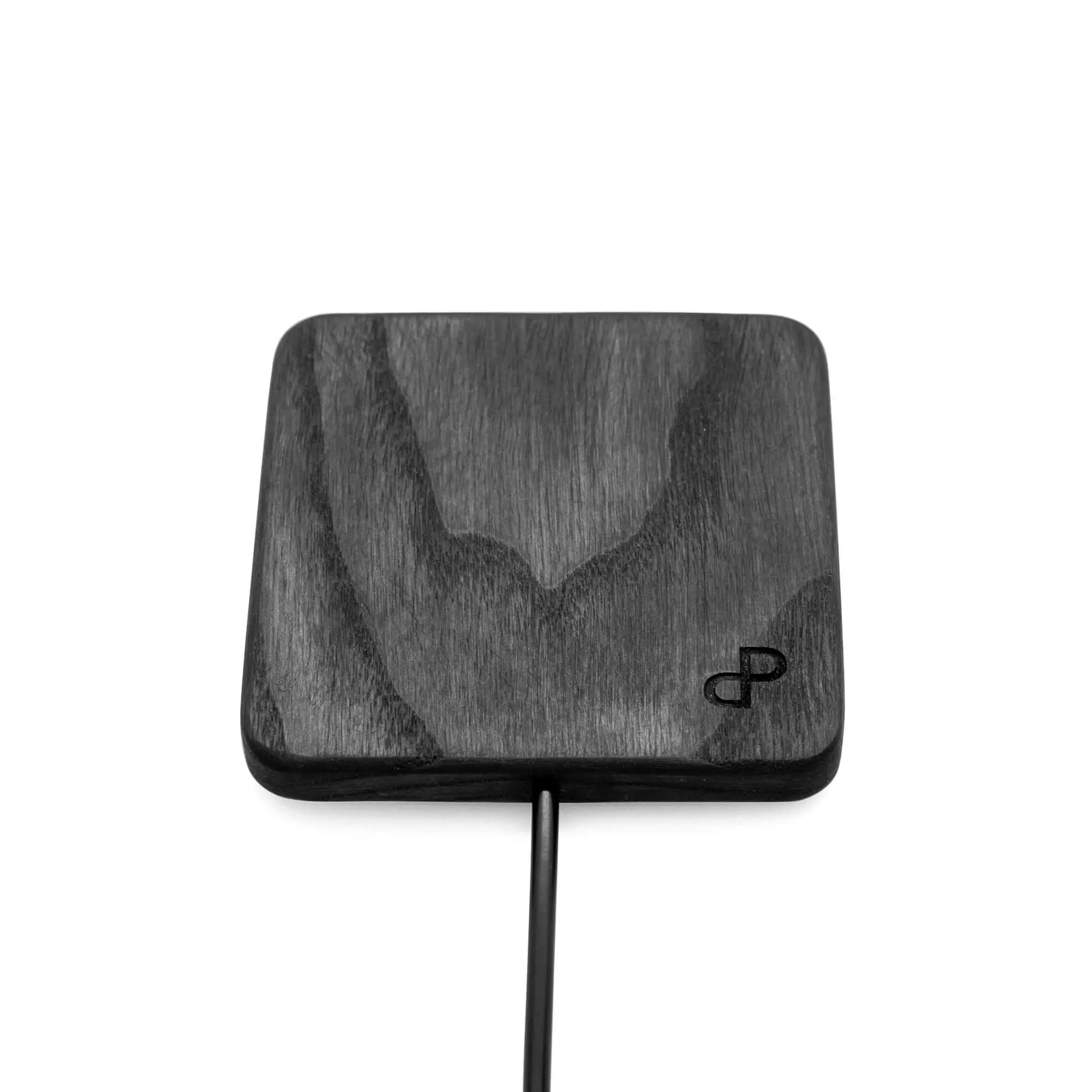 handcrafted wooden wireless charger