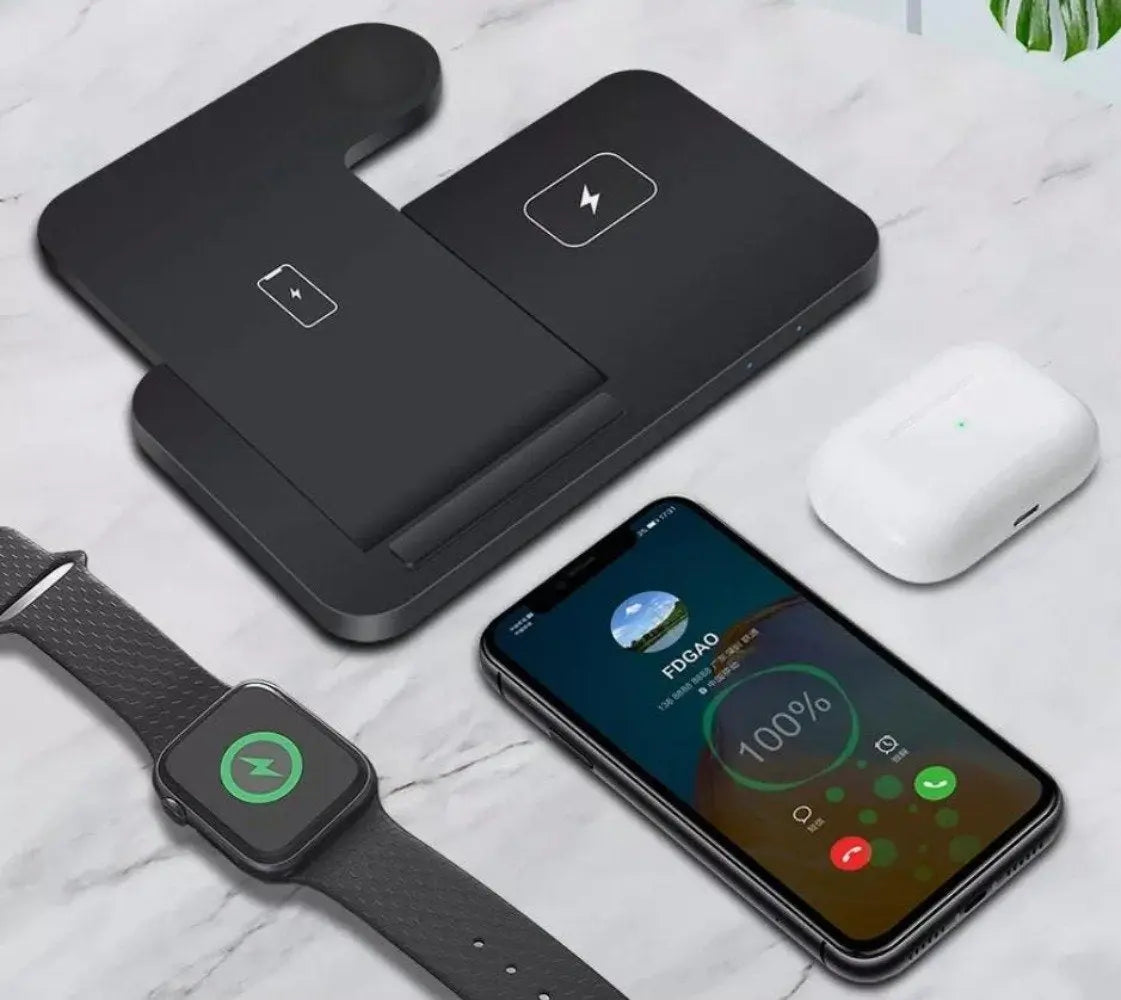 Ninja Dragons 3 in1 Wireless Foldable Charging Station 