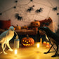 Raven Desk Lamp Halloween Decoration Crow Light for Halloween Decor 