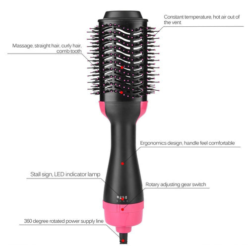 Multifunctional Hair Dryer 2 in 1 Hot Hair Brush 