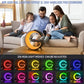 Multifunctional Wireless Charger Alarm Clock Speaker APP Control 