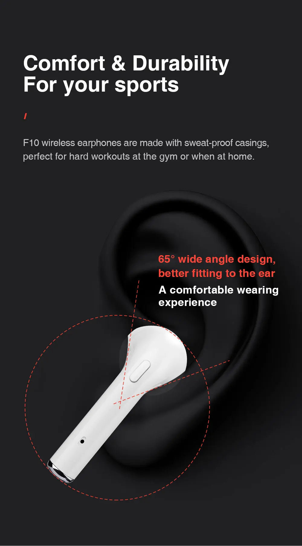 Bluetooth i7s TWS Wireless earbuds for Iphone Huawei Samsung 