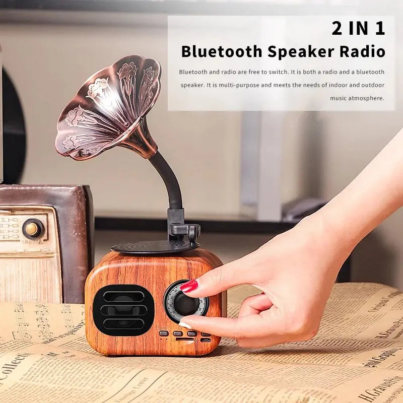 Retro Bluetooth Speaker 