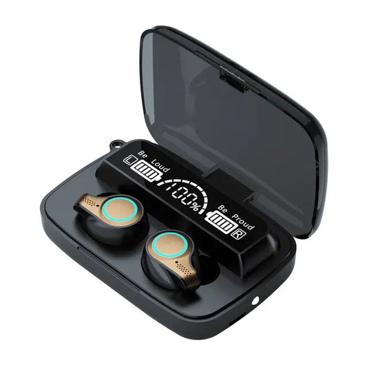 Large Capacity Wireless Earbuds Sports Bluetooth TWS Headset 