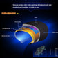 Ninja Dragon Stealth G21Z LED Vibration Gaming Headphone with 