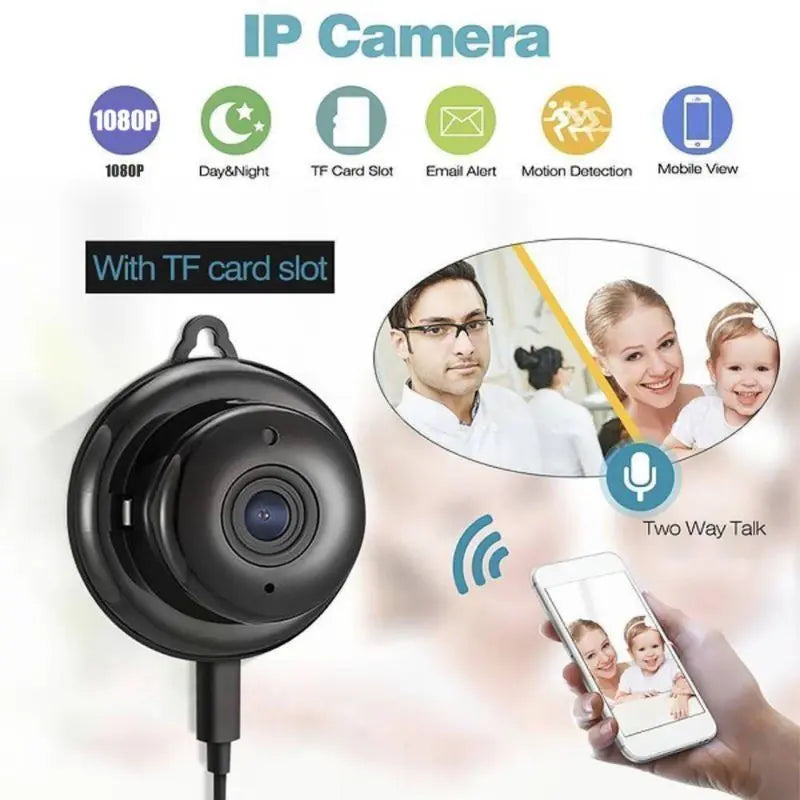 HD 1080P Mini WIFI Hidden Wireless IP Camera Teal Simba