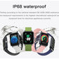 Full Screen IP68 Waterproof Ultra-Thin Smartwatch 
