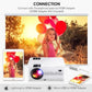 LCD Video Projector with Carrying Case HD Projector Mini Projector 