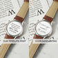 Handwriting Gifts for Groom, Groom Watch, Wedding Watch for Groom 