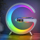 Multifunctional Wireless Charger Alarm Clock Speaker APP Control 