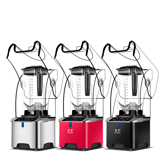 Commercial Smoothie Maker Blender Sound Insulation ice Crusher 